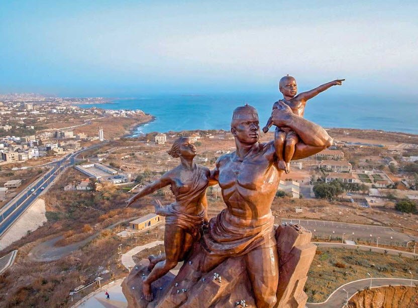 African Renaissance Monument, Dakar, Senegal
